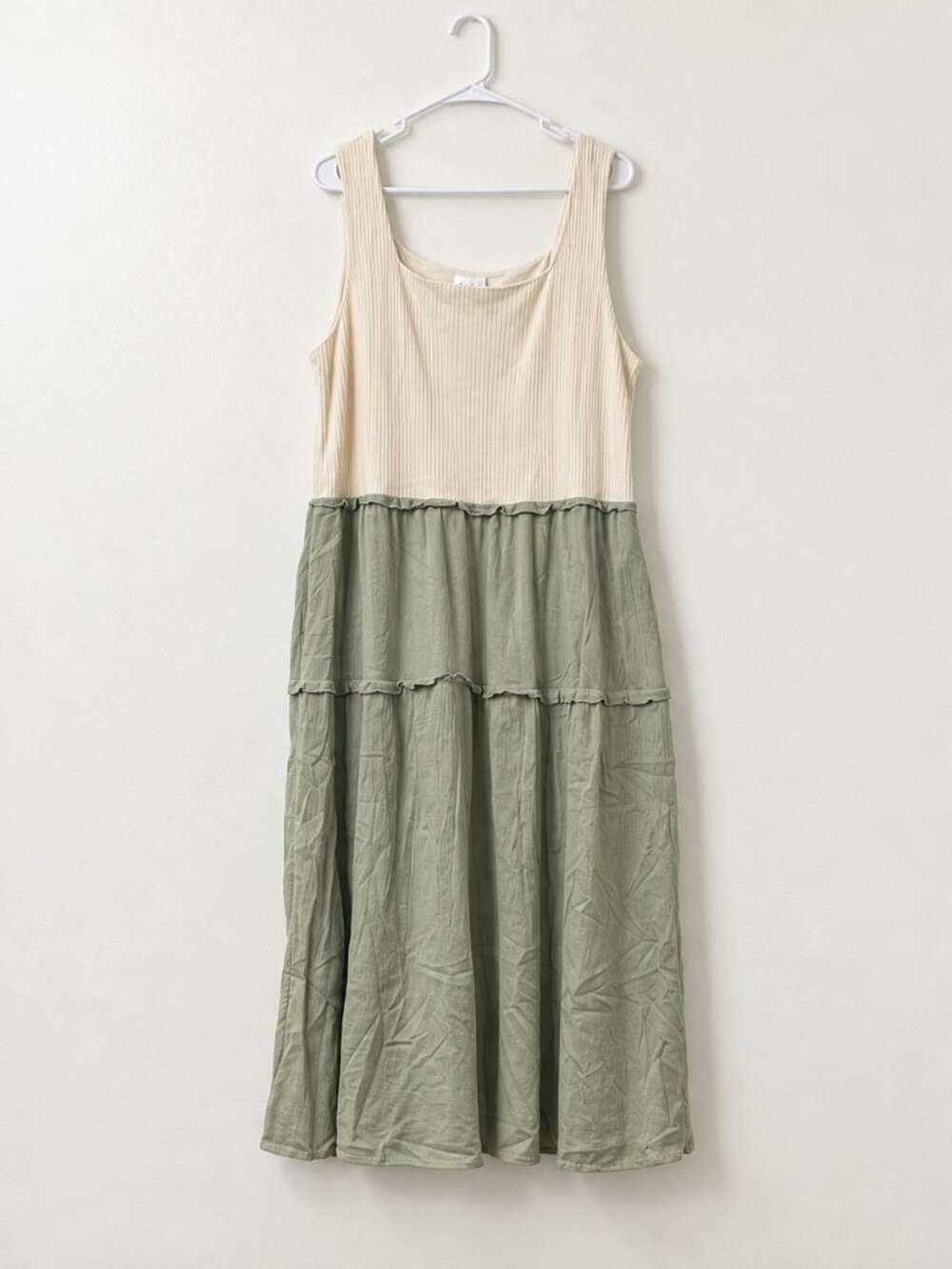 Hayden Los Angeles Sage Tiered Maxi Dress 3X